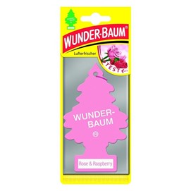 Zapach do samochodu WUNDER-BAUM Rose & Raspberry