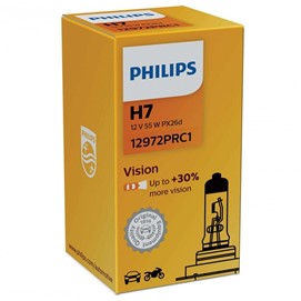 Żarówka H7 PHILIPS Vision +30% 12V 55W