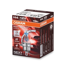 Żarówka H4 OSRAM Night Breaker Laser +150% 12V 60/55W