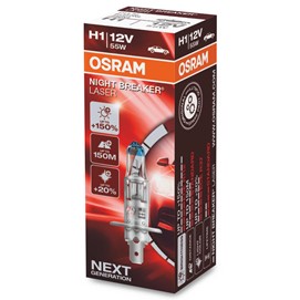 Żarówka H1 OSRAM Night Breaker Laser +150% 12V 55W