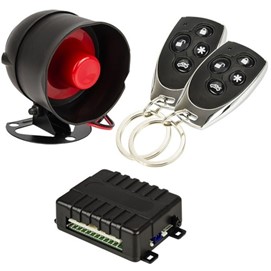 Uniwersalny alarm samochodowy do samodzielnego montażu BLOW CAR SYSTEM AS1 (2 piloty)