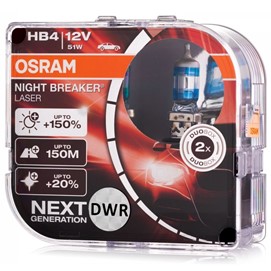 Żarówki HB4 OSRAM Night Breaker Laser Next Generation 12V 51W