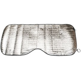 Antyszronowa mata na szybę, osłona przeciwszronowa, srebrna 130x60cm (na tylną szybę)