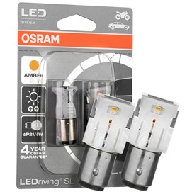 Żarówki LED OSRAM LEDriving SL P21/5W (pomarańczowe)