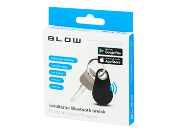 Lokalizator kluczy BLOW iTag Bluetooth (brelok, czarny)