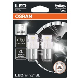 Żarówki LED OSRAM LEDriving SL P21/5W (białe 6000K)