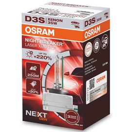 Żarnik D3S OSRAM Night Breaker Laser Xenarc Next Generation 42V 35W