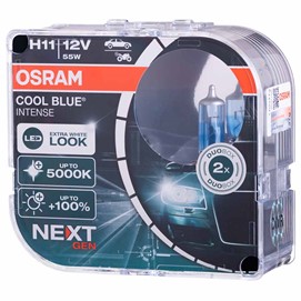Żarówki H11 OSRAM Cool Blue Intense Next Gen 12V 55W (5000K)