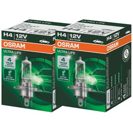 Żarówki H4 OSRAM Ultra Life 12V 60/55W (2 sztuki)