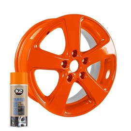 Guma w sprayu K2 Color Flex 400ml (pomarańczowy)