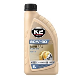 Olej przekładniowy K2 80W90 API GL4 1L