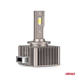 Żarówki LED D1S / D1R AMiO XD 70W (CANBUS, 6500K, łatwy montaż Plug & Play) + żarówki LED W5W