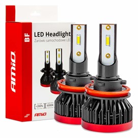 Żarówki LED AMIO LED headlight BF H8/H9/H11 12V 50W (6000K, 3100lm)