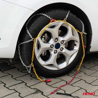 Łańcuchy śniegowe na koła AMiO KN-50 12mm do opon 175/70 R13