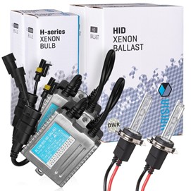 Zestaw ksenonowy VISION HID H7 5000K 85V 35W z cyfrowymi przetwornicami typu SLIM wyposażonymi w moduł CANBUS