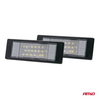 Podświetlenie tablicy rejestracyjnej LED AMiO CLP21 - BMW, Fiat, Mini