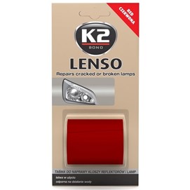 Taśma do naprawy pękniętych reflektorów K2 Lenso (czerwona)