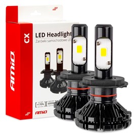Żarówki LED AMIO LED headlight CX H4 12V 30W (6000K, 3000lm)