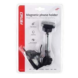 Uchwyt magnetyczny do telefonu AMIO HOLD-14 (z przyssawką)