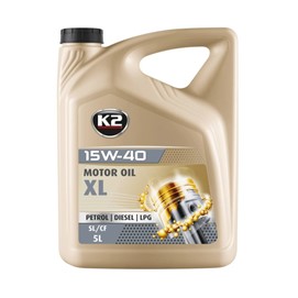 Olej 15W40 K2 Texar Mineralny 5L (ACEA A3/B3/B4, API SL/CF)