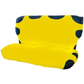 Pokrowce na tylne siedzenia (koszulki, żółte)