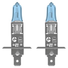 Żarówki H1 NEOLUX Blue Light 12V 55W (4000K - wygląd ksenonowy, niebieska powłoka, homologacja ECE) + żarówki W5W Super White