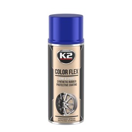 Guma w sprayu K2 Color Flex 400ml (niebieski)