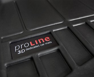 Dywaniki samochodowe FROGUM PRO-LINE 3D408012 (gumowe) do FORD Galaxy II 2010-2015