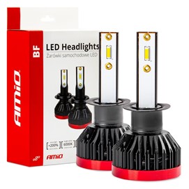 Żarówki LED AMIO LED headlight BF H1 12V 50W (6000K, 3100lm)