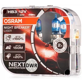 Żarówki HB3 OSRAM Night Breaker Laser Next Generation 9005 12V 60W
