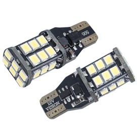 Żarówki LED VISION W16W T15 12V 24xSMD (canbus)