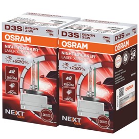 Żarniki D3S OSRAM Night Breaker Laser Xenarc Next Generation 42V 35W