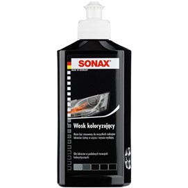 Wosk koloryzujący Czarny SONAX Polish&Wax Color Nano Pro 250ml
