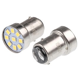 Żarówki LED R5W / R10W VISION BAY15d 24V 9x 2835 SMD LED, biała, 2 szt.