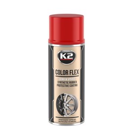 Guma w sprayu K2 Color Flex 400ml (czerwony)
