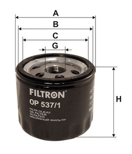 Filtr oleju FILTRON OP 537/1