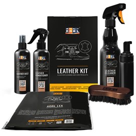 Zestaw produktów do czyszczenia i pielęgnacji skóry ADBL Leather Kit