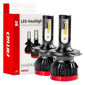 Żarówki LED AMIO LED headlight BF H4 12V 50W (6000K, 3100lm)