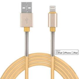 Kabel do ładowania i synchronizacji AMIO USB / Lightning 2.4A 100 cm