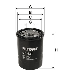 Filtr oleju FILTRON OP 621