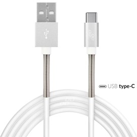 Kabel do ładowania i synchronizacji AMIO USB / USB-C 2.4A 100 cm
