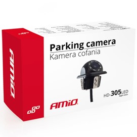 Kamera cofania AMIO HD-305 (kątowa, 18mm)