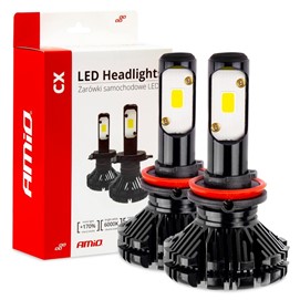 Żarówki LED AMIO LED headlight CX H8/H9/H11 12V 30W 3000lm (6000K)