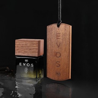 Zestaw prezentowy K2 Evos Boss - zawieszka zapachowa + perfumy do samochodu w kartoniku prezentowym