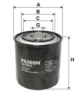 Filtr oleju FILTRON OP 636/2