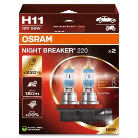Żarówki H11 OSRAM Night Breaker 220 12V 55W
