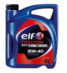 Olej 15W40 ELF Evolution 500 Turbo Diesel 5L