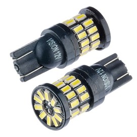 Żarówki LED W5W T10 12/24V 36x 4014 SMD LED, nonpolar, CANBUS, biała, 2 szt.