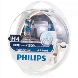 Żarówki H4 PHILIPS RacingVision +150% 12V 60/55W