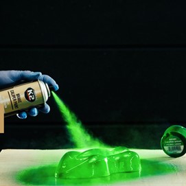 Zielony lakier do zacisków i bębnów hamulcowych K2 Brake Caliper Paint 400ml